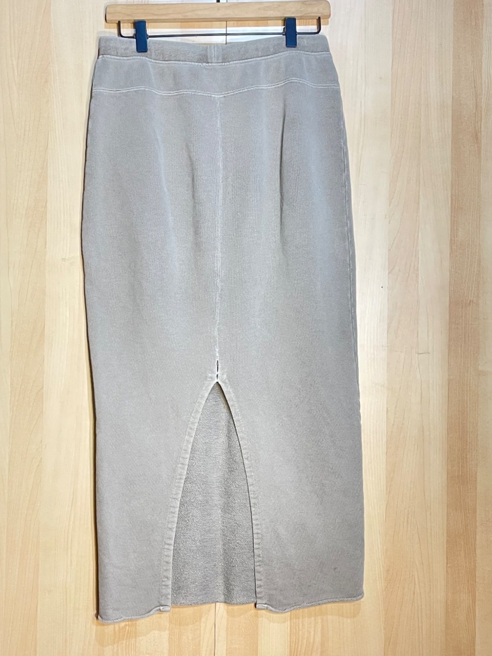 James Perse Light Taupe Drawstring Maxi Skirt - Picture 3 of 7